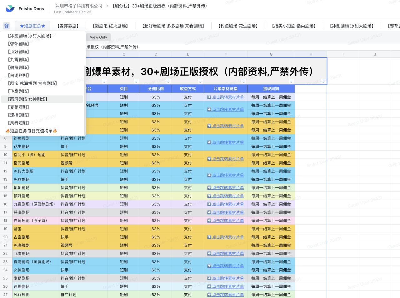 短剧CPS推广项目，提供5000部短剧授权视频可挂载，可以一起赚钱  第5张